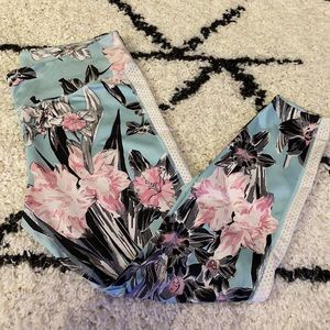 floral nike leggings